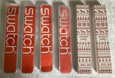 Lot de 4 Etuis boites SWATCH +