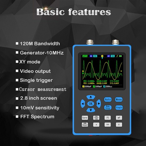 Oscilloscope portable avancé - oscilloscope,