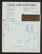 PARIS (XV°) TOUS LES PISTONS