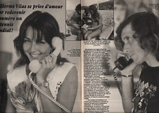 Coupure de presse Clipping 1982 Guillermo Vilas   (2 pages)