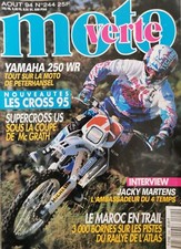Moto Verte magazine WR 250 Perterhansel 1994