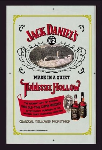 Miroir jack daniels tennessee - daniels,