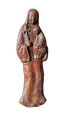 Ancienne Statuette en plâtre