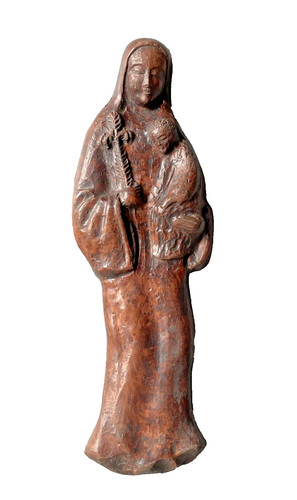 Ancienne statuette plâtre - ancienne,
