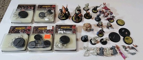 Warmachine figure lot cryx - warmachine,