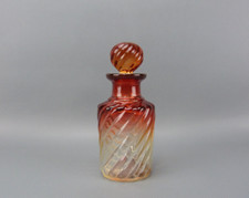 Ancien flacon en Cristal de BACCARAT modèle BAMBOU TORS Hauteur 14,5 cm.