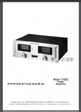 Marantz Model 170DC Power