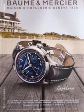 BAUME & MERCIER vintage Watch Print Ad ! " Capeland Watch "