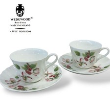 Soucoupe tasse Wedgwood fleur de pomme pot noir Ar3,14 Y du Japon
