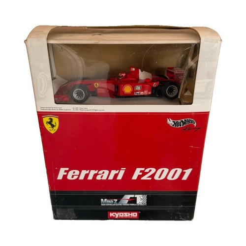 Kyosho mini ferrari f2001 rc - mini-z,