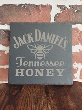 Dessous de Plat Ardoise Jack Daniel’s Honey Déco Bar Cuisine Cadeau Whisky