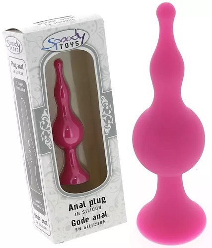 Gode ventouse anaal fushia - , en