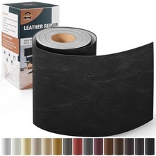 Simili Cuir Autocollant, 10 x 160 cm Patch de Réparation en Cuir Auto-adhésif