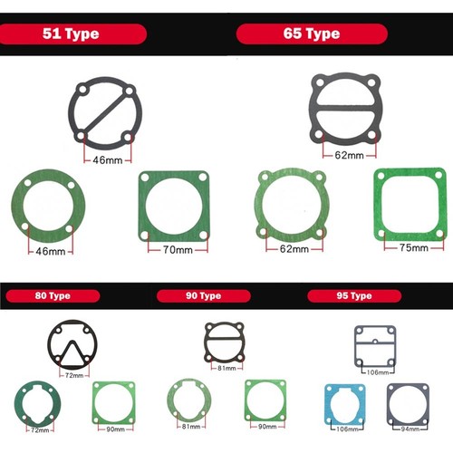 Tête joint set for air - joint, pour