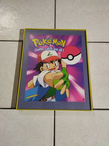 Pokémon poster cadre - en, verre
