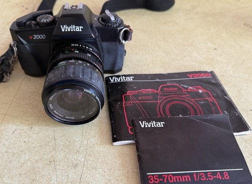 Vivitar v2000 slr film - v2000, camera