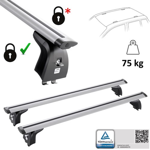 Barres toit aluminium pour - aluminium,
