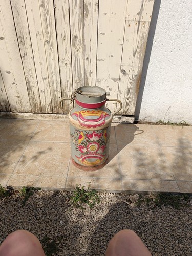 Ancien bidon lait - lait, 30