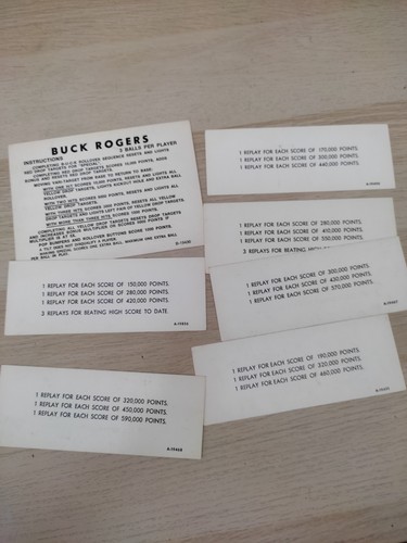 Lot cartes instructions - lot, d'instructions