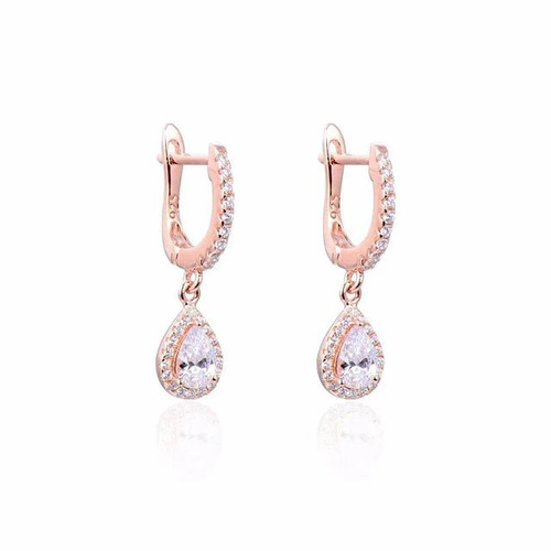 Boucles oreilles poire - d'oreilles,