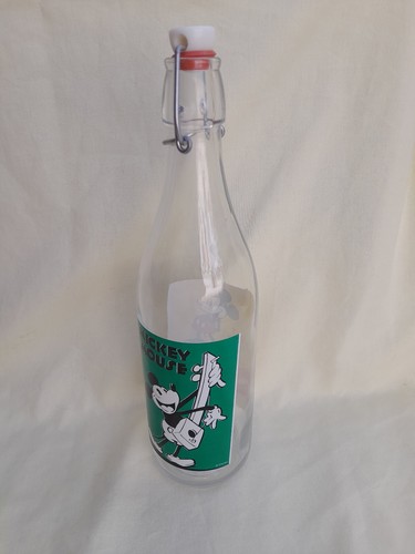 Bouteille en verre avec - ",