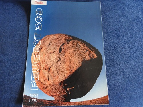 Catalogue depliant peugeot 309 - depliant,