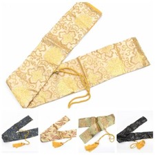 Japonais Samouraï Faux Soie Épée Sac Étui Dragon Luxe Katana Tai Chi