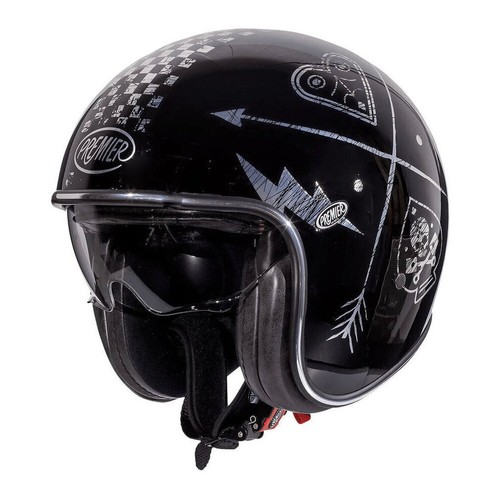 Premier casque jet vintage - jet, nx