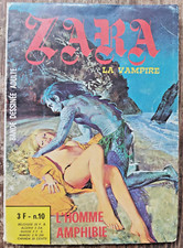 ZARA, La vampire. N° 10 L'Homme amphibe, Elvifrance, 1976