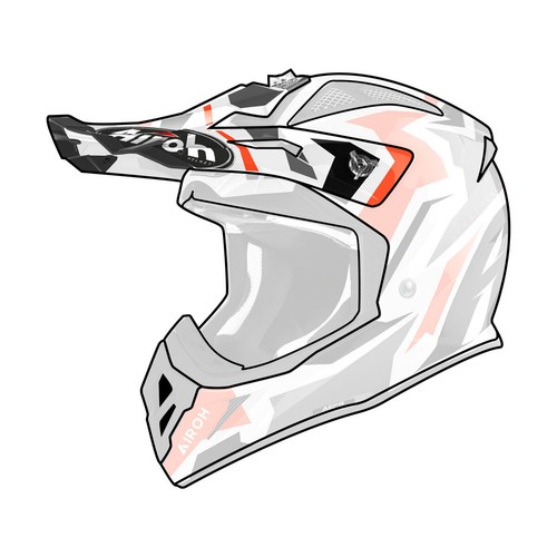 Frontal casque airoh aviateur - frontal,
