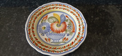 Belle assiette florale - , en