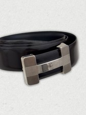 Guy Laroche Ceinture Cuir Noir
