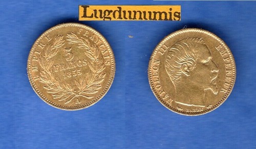 Francs napoléon iii - or,