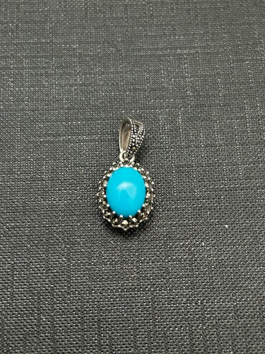 Ancien pendentif argent - ancien, en