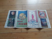DEPLIANT PUBLICITAIRE , PICON , CHOCOLAT PRADO , BISCUITS COSTE , BENEDICTINE