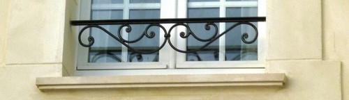 Garde corps appui fenêtre - de,
