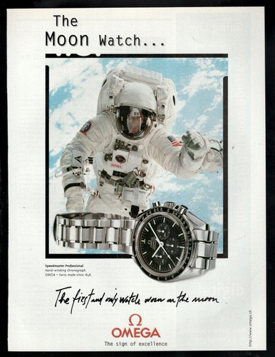 Omega publicité 1998 - publicité,