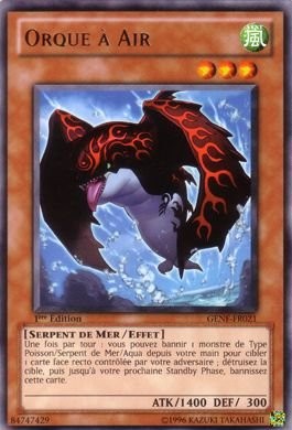 Orque à air - yu-gi-oh!,