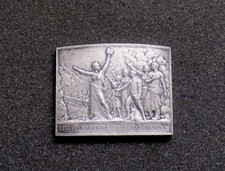 MÉDAILLE PLAQUE LIGUE