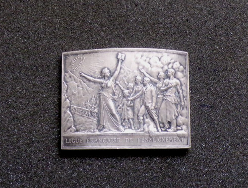 Médaille plaque ligue - plaque,