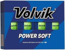 Volvik Power Soft Green Golf Balls (One Dozen)