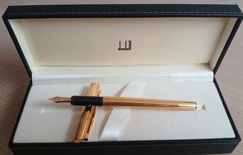 Stylos plume doré dunhill - plume,