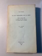 POÉSIE BELGE - Emile Verhaeren, il fait dimanche sur la mer Non Coupé 1966 photo