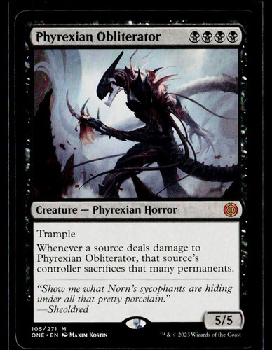 Phyrexian obliterator 105 - phyrexian,