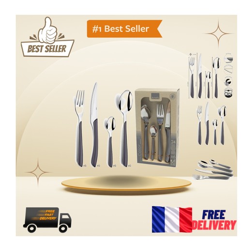 Set couverts pièces - 24,