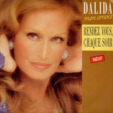 disque vinyle 45 tours Dalida