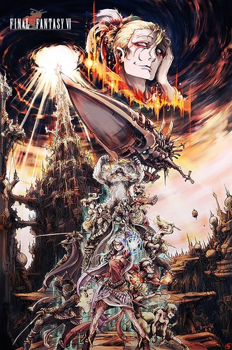 Final fantasy characters - vi,