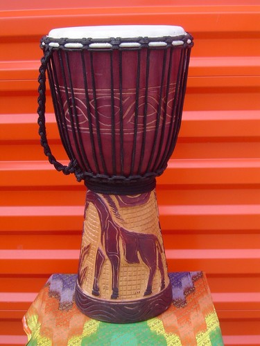 Sale deep carved djembe - -, 20"