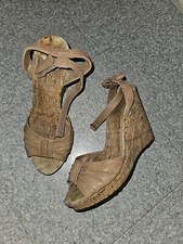 Taille 39 magnifiques chaussures compensées EXCELLENT ETAT