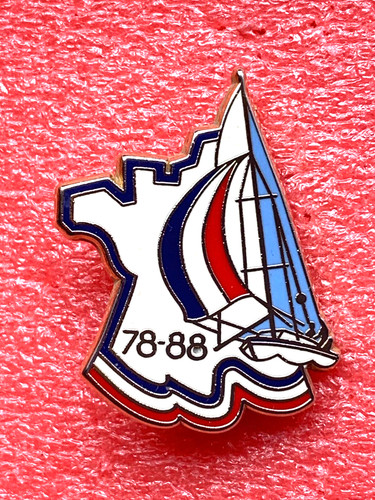 Broche voilier carte de - 88,